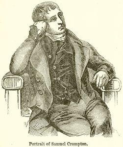Portret van Samuel Crompton door English School