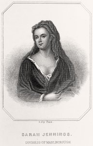 Portret van Sarah Jennings, Hertogin van Marlborough door English School