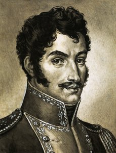 Portret van Simon Bolivar