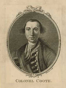 Portret van Sir Eyre Coote