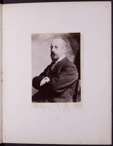 Portret van Sir James D Linton, ca. 1900 door English School