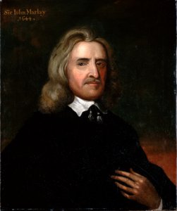 Portret van Sir John Marlay, 1644 door English School