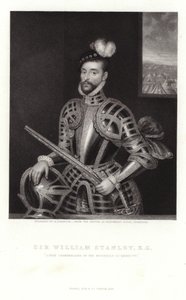 Portret van Sir William Stanley