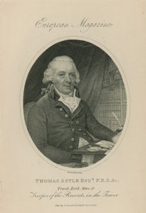Portret van Thomas Astle