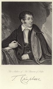 Portret van Thomas Campbell door English School