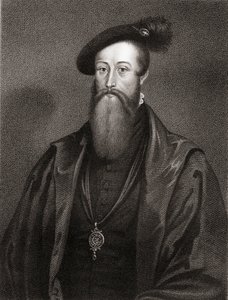 Portret van Thomas Seymour, uit Lodges British Portraits door English School