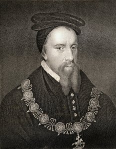 Portret van Thomas Stanley, 1e Graaf van Derby, uit Lodges British Portraits door English School