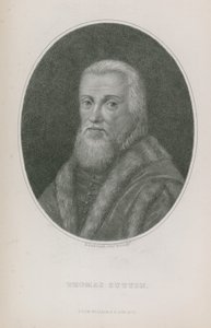 Portret van Thomas Sutton door English School
