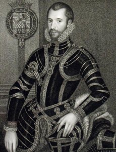 Portret van Walter Devereux (1541-76), uit 