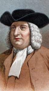 Portret van William (Guillaume) Penn (1644-1718) - Uit de serie 