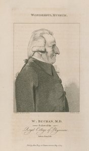 Portret van William Buchan door English School