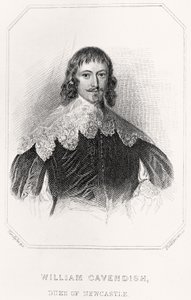 Portret van William Cavendish, Hertog van Newcastle, 1835 door English School