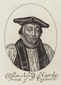Portret van William Laud door English School