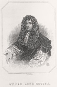 Portret van William Lord Russell, 1835 door English School