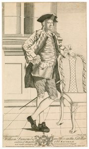 Portret van William Parsons door English School