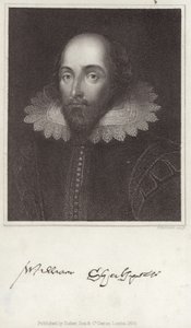 Portret van William Shakespeare