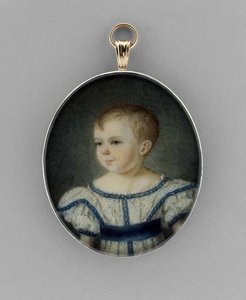 Portret van een Jongen, ca. 1820-30 door English School
