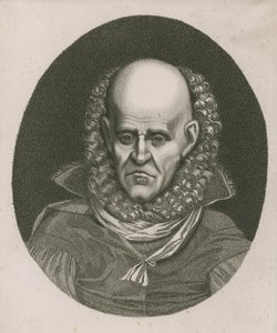 Portret van een krankzinnige door English School
