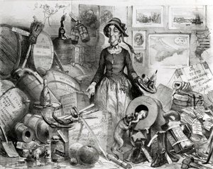 Portret van de beroemde Mis(s)-Management respectvol opgedragen aan haar bewonderaars, 1855