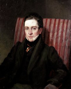 Portret van de Engelse Dichter Thomas Hood (1799-1845) door English School