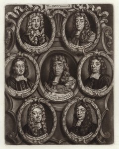 Portretten van de Raad van Bisschoppen door English School