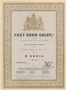 Posthoorn Galop