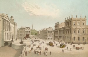 Postkantoor, Register House en Calton Hill - Edinburgh door English School