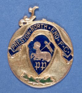 Medaille van Preston North End Football Club, 1897-98 (metaal)