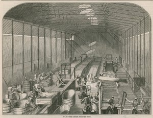 Werken van Prices Patent Candle Company; De kaarsen gietkamer door English School