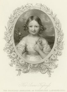 Prinses Adelaide van Hohenlohe-Langenburg door English School