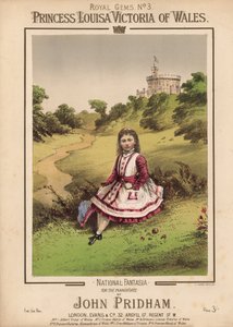 Prinses Louisa Victoria van Wales door English School