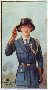 Prinses Mary, voorzitter van de Girl Guides, 1923