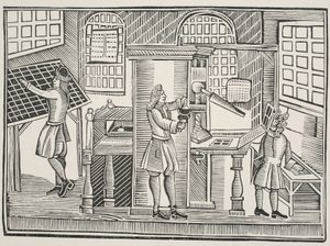 Drukkerij, c.1710