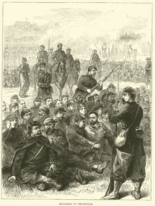 Gevangenen in Belleville, mei 1871 door English School
