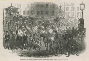 Processie van Mr Hughes