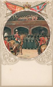 Uitroepen van koning Edward VII in St Jamess Palace, 24 januari 1901