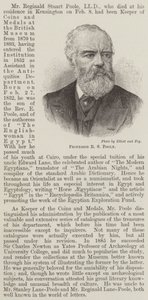 Professor R S Poole door English School