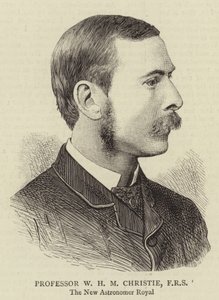Professor W H M Christie, FRS door English School