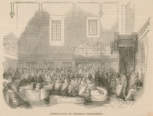 Schorsing van het Imperial Parliament door English School