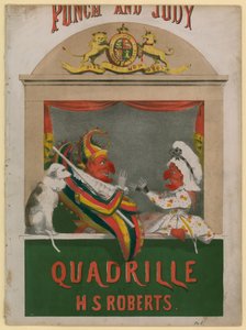 Punch en Judy Quadrille door H S Roberts door English School