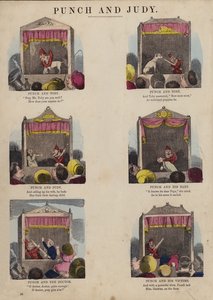 Punch en Judy Show door English School