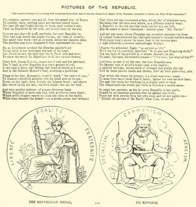 Punch cartoon: Afbeeldingen van de Republiek en haar Tegenhanger, Socialisme, Communisme en Atheïsme door English School