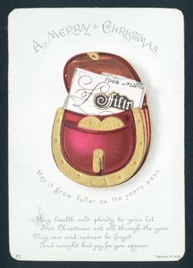 Portemonnee vol Geld, Kerstkaart