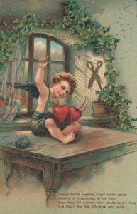 Putto die harten verbindt door English School