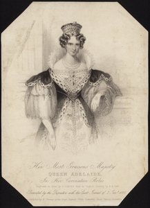 Koningin Adelaide van het Verenigd Koninkrijk door English School