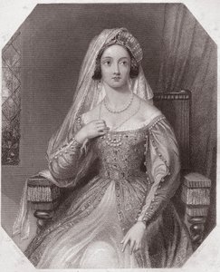 Koningin Catharina van Aragon, vrouw van Hendrik VIII - 
