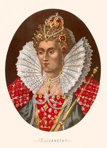 Koningin Elizabeth door English School