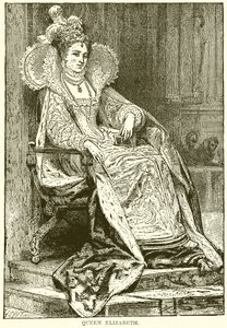 Koningin Elizabeth door English School