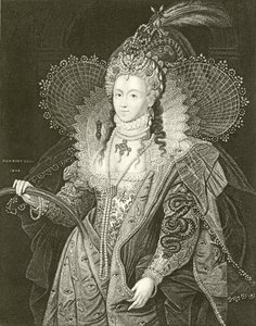 Koningin Elizabeth door English School