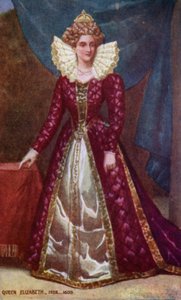 Koningin Elizabeth door English School